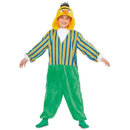 Bert onesie | Sesamstraat | licentie kostuum voor kinderen | 7-9 jaar